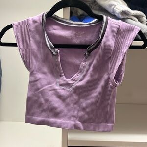 urban outfitters going for gold out from under seamless top